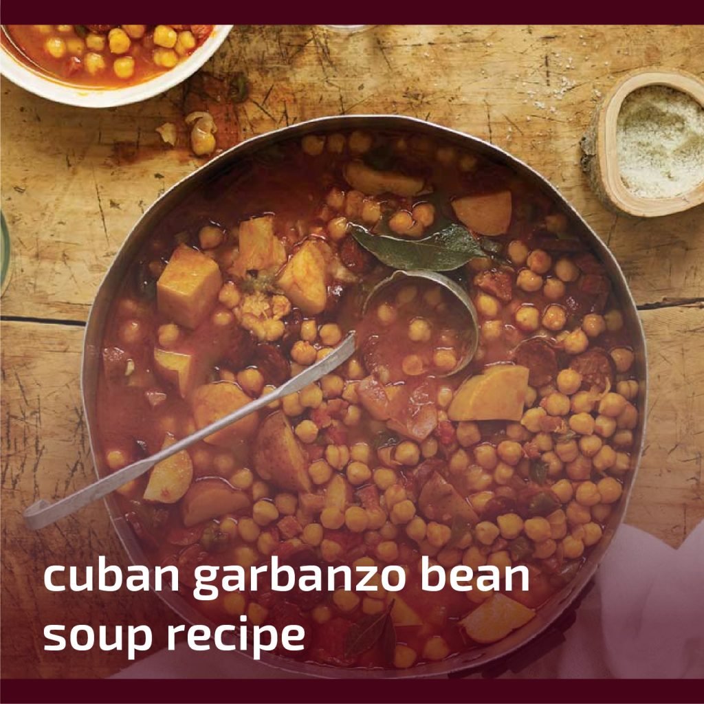 Cuban Garbanzo Bean Soup Recipe