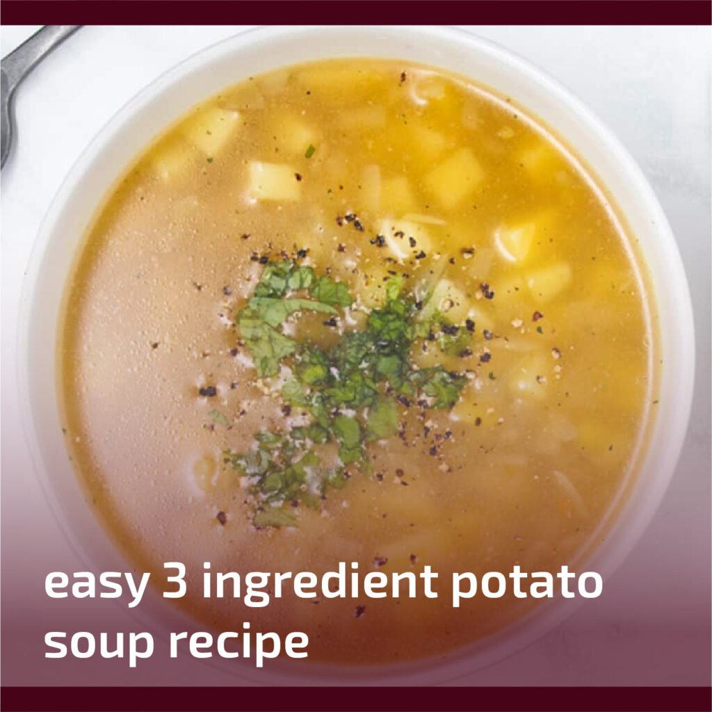 3-Ingredient Potato Soup Recipe