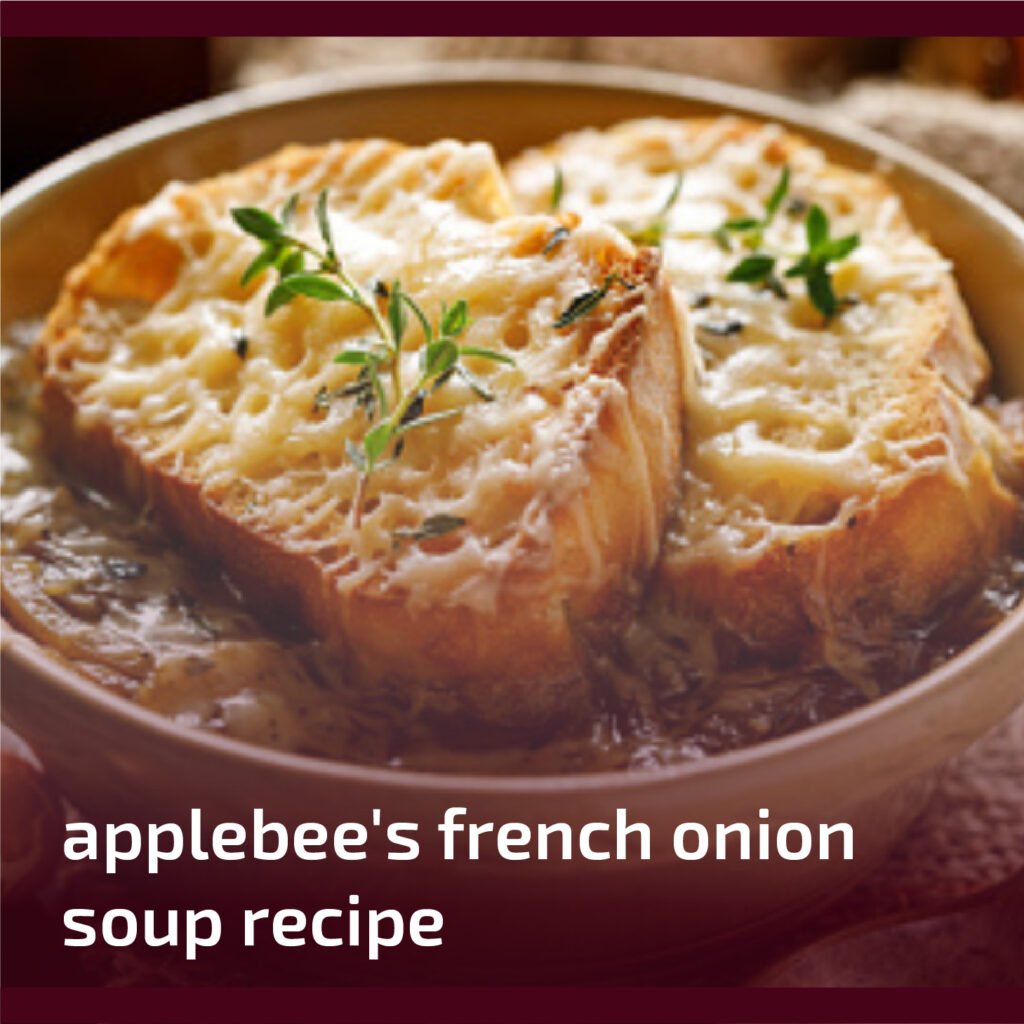 Applebee's French Onion Soup Recipe