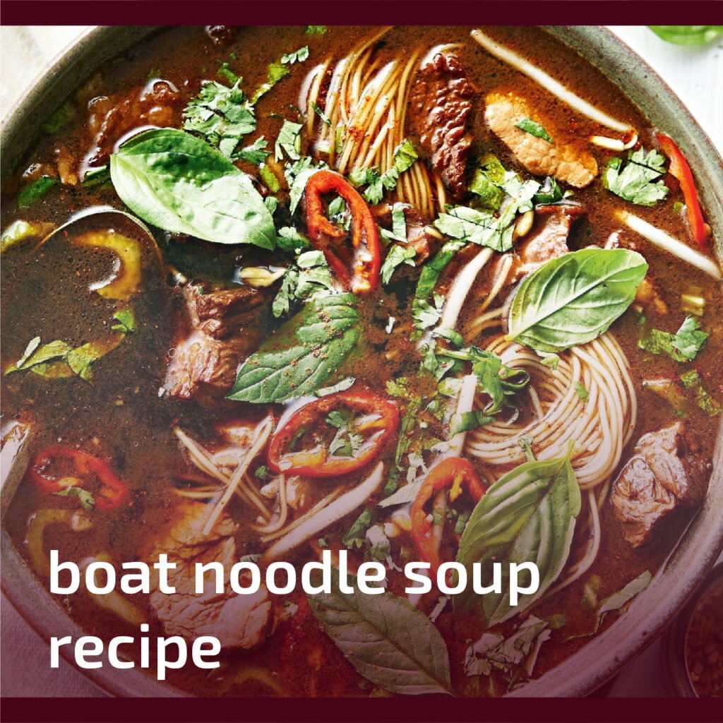 Boat Noodle Soup Recipe