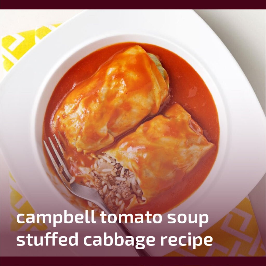 Campbell Tomato Soup Stuffed Cabbage Recipe