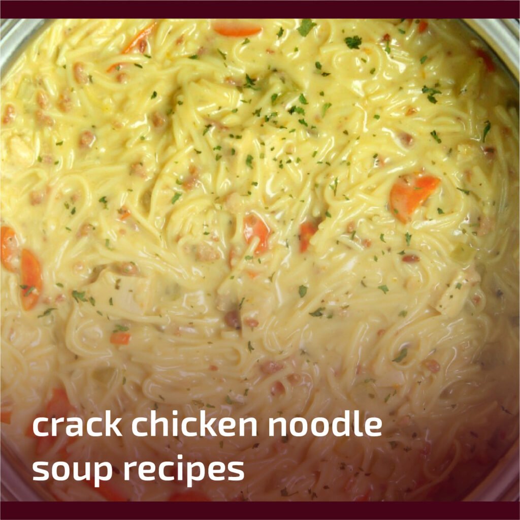 Crack Chicken Noodle Soup Recipes