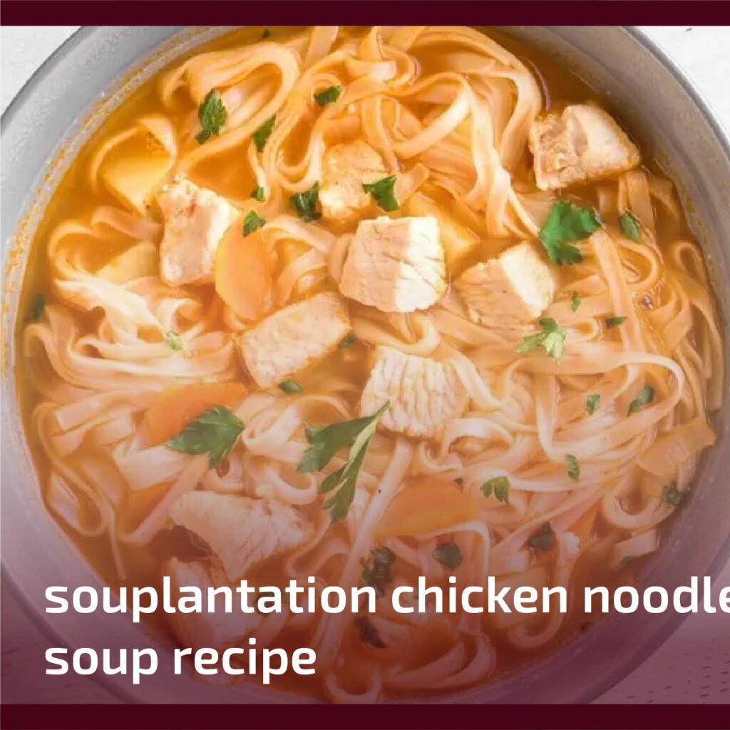 Souplantation Chicken Noodle Soup Recipe